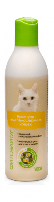 Фитоэлита - Шампунь "Для белоснежных кошек", 220 мл