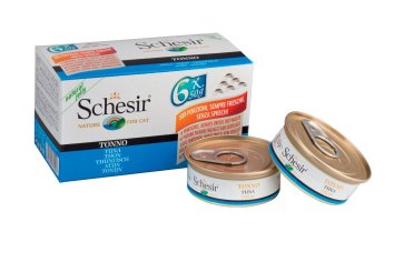Schesir - Консервы с тунцом для кошек  50 гр*6