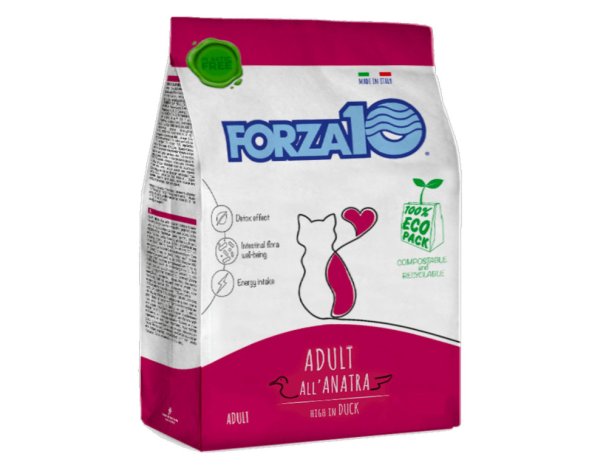 Forza10 Maintenance - Сухой корм для взрослых кошек, с Уткой