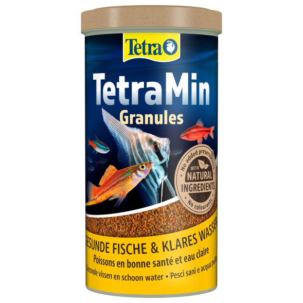 Tetra - Корм для всех видов рыб в гранулах (Min Granules)