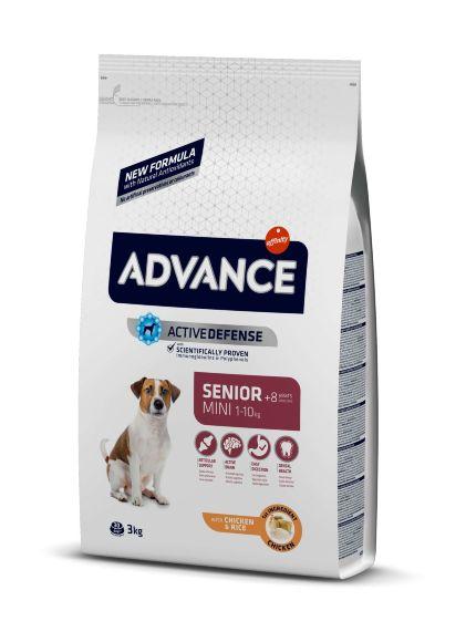 Advance Mini Senior - Сухой корм для пожилых собак