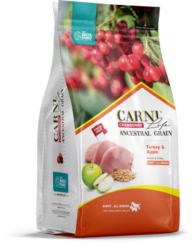 Carni Life - Сухой корм для щенков, с Индейкой, Яблоком и Клюквой