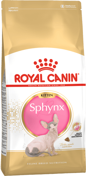 14679.580 Royal Canin Kitten Sphynx - Syhoi korm dlya kotyat porodi Sfinks kypit v zoomagazine «PetXP» Royal Canin Kitten Sphynx - Сухой корм для котят породы Сфинкс