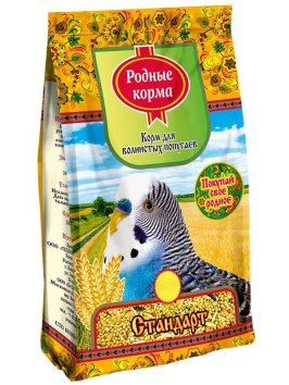 Родные Корма - Корм для волнистых попугаев 500г