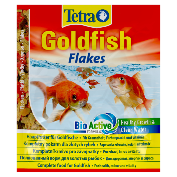 Tetra - Корм в хлопьях для всех видов золотых рыбок (Goldfish)