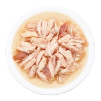 Inaba Ciao Toromi - Влажный корм для кошек, куриное филе и тунец кацуо со вкусом морского гребешка в бульоне, 80 г