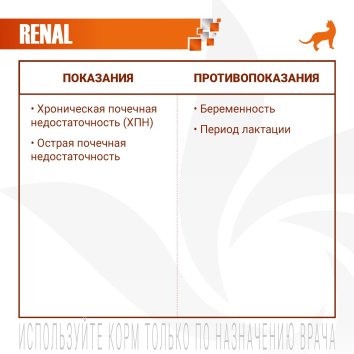Monge VetSolution Renal - Диетический корм для кошек, при ХПН (Ренал)