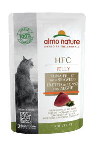 Almo Nature HFC Cuisine - Паучи холистик для кошек с тунцом и морскими водорослями 55гр