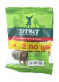 TiTBiT - Акция 1+1 Рубец говяжий - мягкая упаковка 80гр