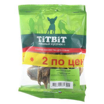 TiTBiT - Акция 1+1 Рубец говяжий - мягкая упаковка 80гр
