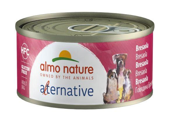 Almo Nature Alternative Bresaola - Консервы для собак "Говядина брезаола" 70гр