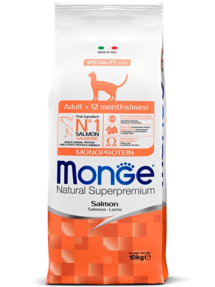 Monge Salmon - Корм для взрослых кошек с лососем