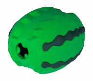 Mr.Kranch - Игрушка для собак, Арбуз 15 см, Зеленый, с ароматом курицы
