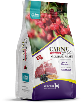 Carni Life - Сухой корм для собак мелких пород, с Ягненком, Ежевикой и Клюквой