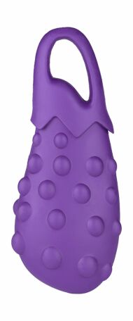 Mr.Kranch - Игрушка для собак, Баклажан 17 см, Фиолетовый, с ароматом сливок