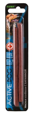 TitBit Active Dog - Мясные колбаски для собак с бараниной 15гр TitBit Active Dog - Мясные колбаски для собак с бараниной 15гр