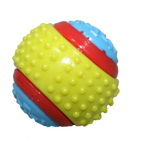 Dezzie - Игрушка для собак "Мяч рифленый" 8см