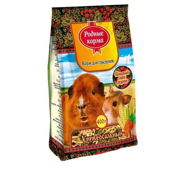 Родные Корма - Корм для грызунов универсальный, 400гр