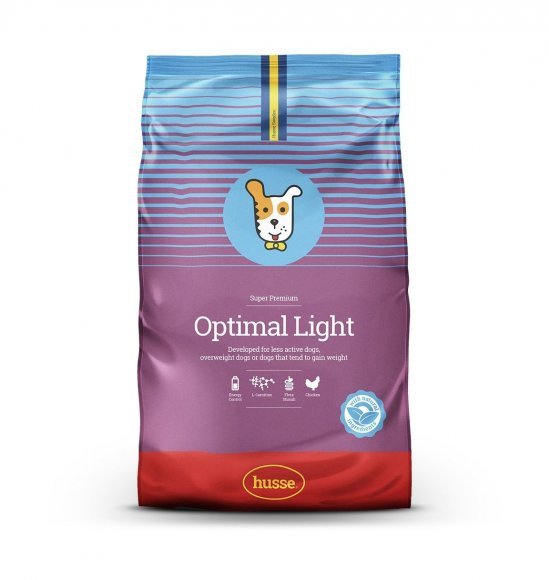 Husse Optimal Light - Облегченный сухой корм для собак 7кг