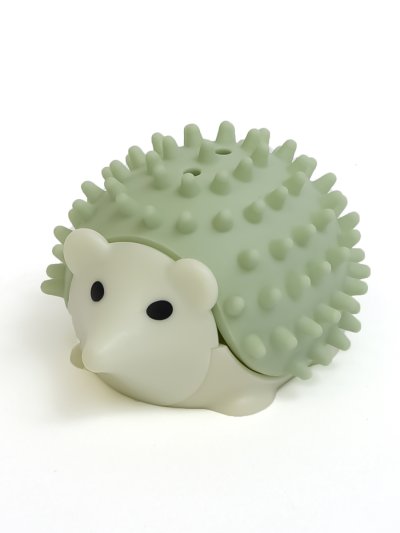 PetSHOP - Игрушка - массажер для кошек с креплением и кошачьей мятой, ежик, 6,5 см