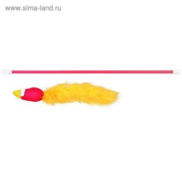 Trixie - Игрушка-дразнилка для кошек &amp;quot;с птичкой&amp;quot; 50см