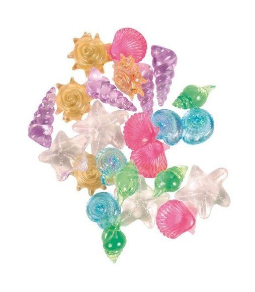 Trixie Разноцветные прозрачные ракушки для аквариума