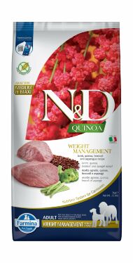 Farmina ND Quinoa - Сухой корм для собак, с ягненком и киноа, контроль веса