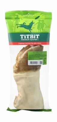 TiTBiT - Нога говяжья резаная для собак - мягкая упаковка 