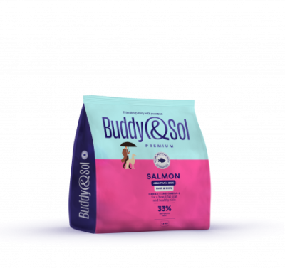 Buddy&Sol - Сухой корм для собак мелких пород с лососем Buddy&Sol - Сухой корм для собак мелких пород с лососем