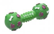 Yami-Yami - Игрушка для собак "Гантель 100кг", зеленый 