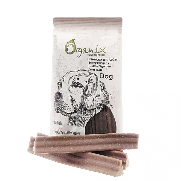 Organix Dental - Лакомство для собак - Зубные палочки &amp;quot;Дентал Стик&amp;quot; медиум