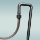 JBL - Гибкий воздушный шланг, прозрачный серый, 2,5 м, на подвесе (Aquarium tubing GREY air 4/6)