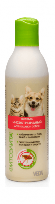 Фитоэлита - Шампунь инсектицидный для кошек и собак, 220 мл