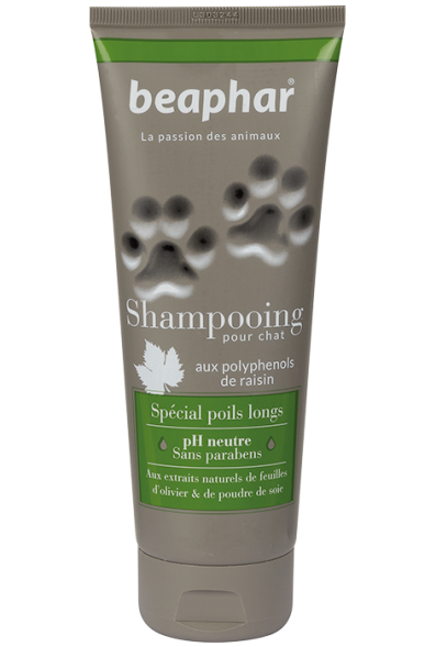 Beaphar - шампунь для длинношерстных кошек 250 мл (Shampooing Special poils longs)