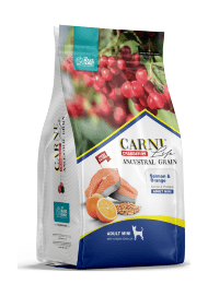 Carni Life Mini - Сухой корм для собак мелких пород, с Лососем, Апельсином и Клюквой, 2.5 кг