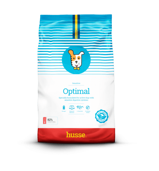 Husse Optimal Sensitive - Сухой корм для взрослых собак с чувствительным пищеварением 12.5 кг