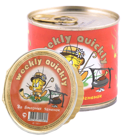 Weekly-Quickly - Консервы для кошек с ягнёнком