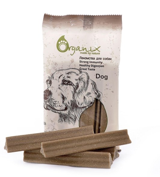 Organix Dental - Лакомство для собак, Зубные палочки &amp;quot;Дентал Стик&amp;quot; мини