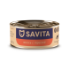 Savita - Консервы для стерилизованных кошек, лосось и треска, 100г
