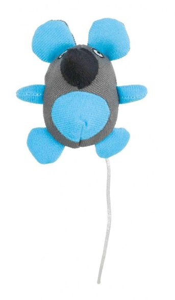 Trixie - Игрушка для кошек Мышка, 10 см, флуоресцентная