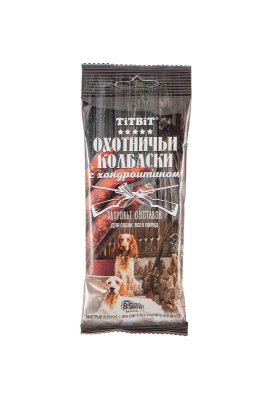 TitBit - Колбаски охотничьи для собак с хондроитином 60гр TitBit - Колбаски охотничьи для собак с хондроитином 60гр