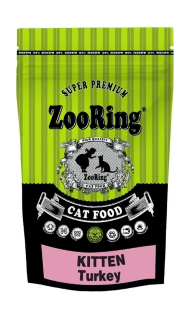 ZooRing Kitten Turkey - Сухой корм для котят от 3.5 недель, с Индейкой