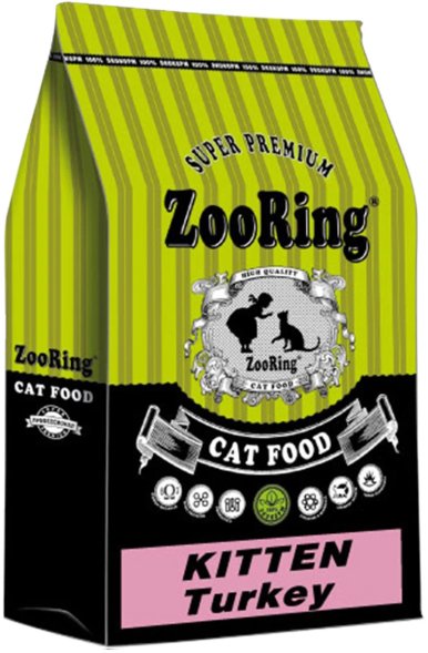 ZooRing - Сухой корм для котят от 3.5 недель, с Индейкой (Kitten Turkey)