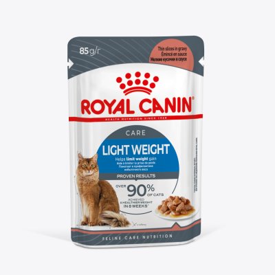 Royal Canin Light Weight Care - Влажный корм для кошек, склонных к полноте, в соусе 85гр Royal Canin Light Weight Care - Влажный корм для кошек, склонных к полноте, в соусе 85гр