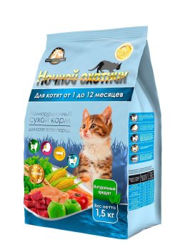 Ночной Охотник - Сухой корм для котят