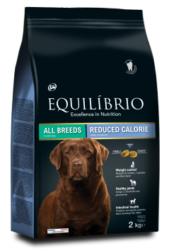 Equilibrio Reduced Calorie - Сухой корм для собак, контроль веса, с цыпленком