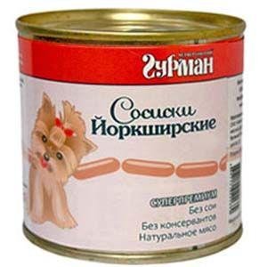 Четвероногий Гурман - Сосиски Йоркширские 240 гр Четвероногий Гурман - Сосиски Йоркширские 240 гр