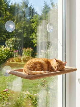 PetSHOP - Подвесной гамак на присосках для кошек