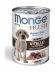 Monge Dog Fresh Chunks in Loaf - Консервы для щенков, мясной рулет из телятины с овощами 400гр