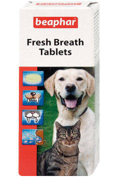 Beaphar - таблетки для животных против запаха из пасти (Fresh Breath Tablets)